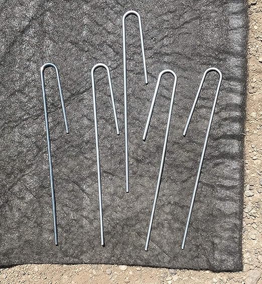 Sandbaggy DRIP TUBING Stakes Landscape Staples | 5 inch Length | Drip Anchors | Landscape Pins | Lawn Nails | Garden Stakes | Designed to Hold Drip Tubing Up to 1/4" Diameter | Pack of 5000