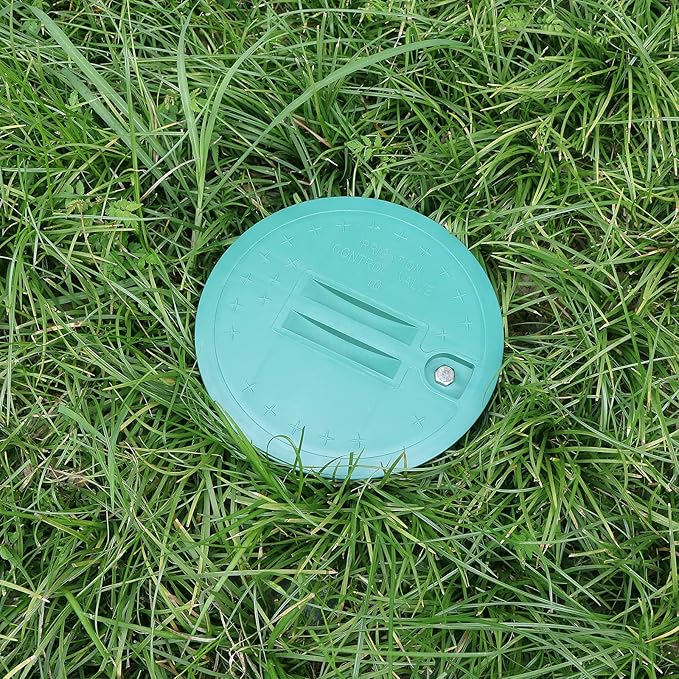 Bandelt 10" Sprinkler Valve Box Cover Lid for Automatic Irrigation Water System Lawn, Yard, Outside-2 Pack