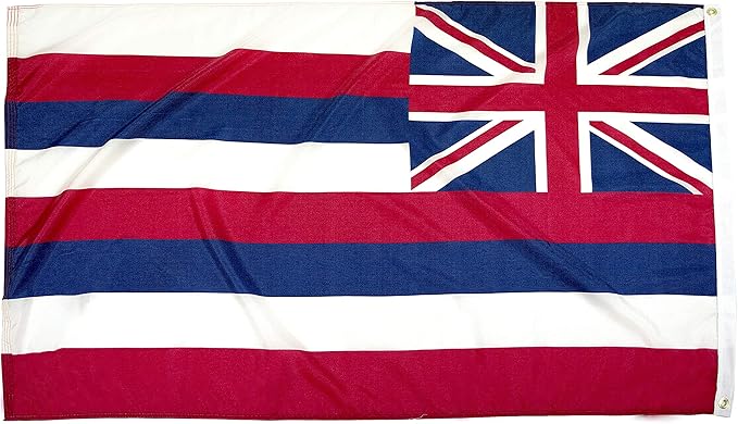 FlagSource Hawaii Nylon State Flag, Made in the USA, 4x6'