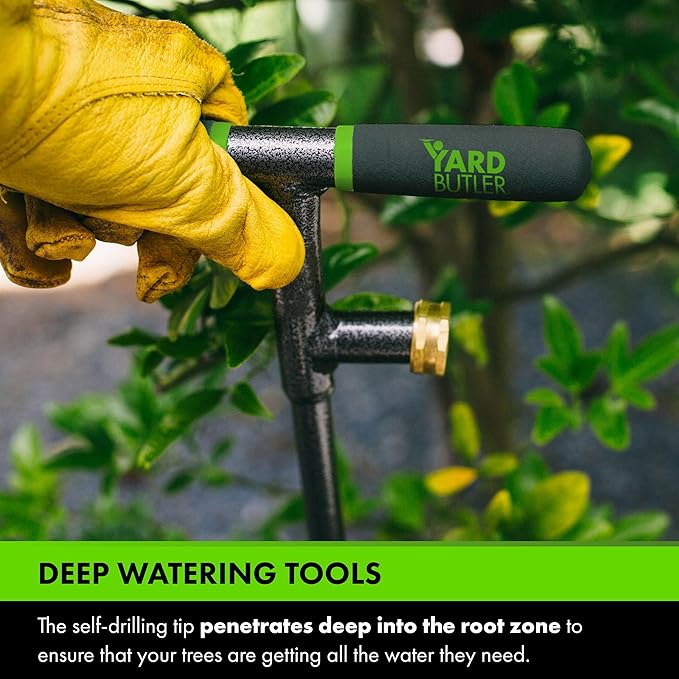 Yard Butler Deep Root Irrigator - Unique Gardening Tool for Irrigation - Deliver Water Directly to Plant Roots - Promote Healthy Growth & Minimize Water Waste - Easy-to-Use Gardening Supplies
