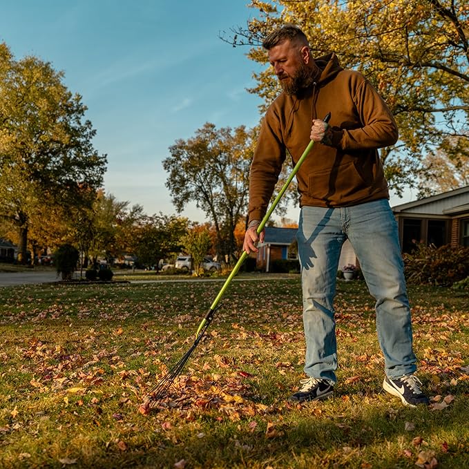 Earthwise Power Tools by ALM Expandable Leaf Rake