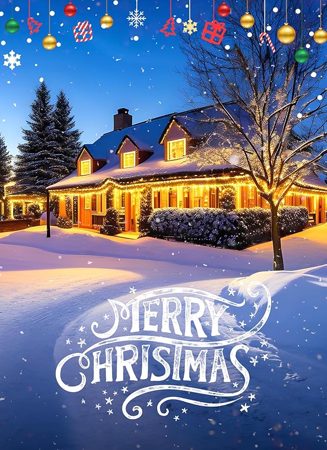 Vintage C9 Christmas Lights Outdoor, 150 Feet C9 String Lights with 150 LED C9 Plastic Bulbs, Waterproof Connectable Christmas Tree Lights for Roofline Garden Patio Backyard Cafe Decor, Warm White