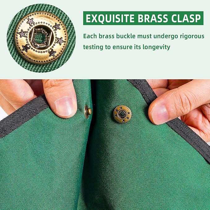 Repotting Mat for Indoor Plant Transplanting and Mess Control. 29" X 29" Thick Potting Mat & Foldable Waterproof Gardening Mat - Gardening Gifts for Women Green