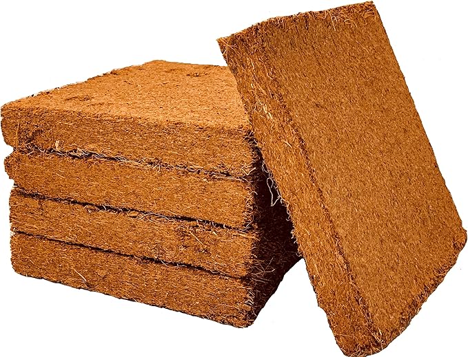 Coco Bliss Coco Coir Bricks (250gm Bricks, 70-Pack) - Organic Coco Coir for Plants - OMRI-Listed Coconut Coir for Plants - Coconut Coir Bricks - Coco Peat for Plants, Garden Soil, & Organic Mulch