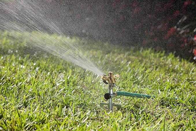 Melnor 65053-AMZ XT Pulsating Sprinkler QuickConnect Product Adapter, Amazon Bundle