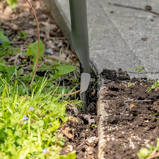 Radius Garden 25611 Pro-Lite Ergonomic Carbon Steel Edger, Red