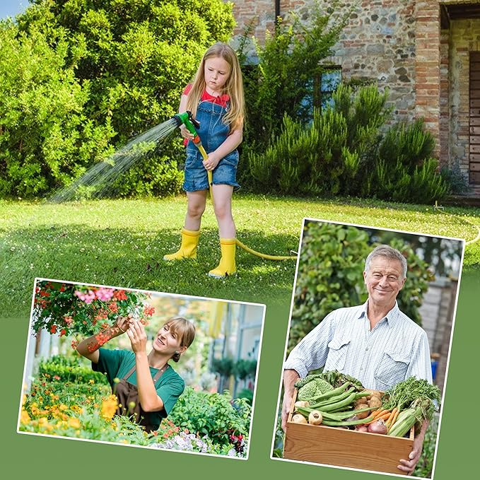 100 pcs 6 inch U-Shaped Landscape Staples and 100 pcs Fixing Gasket Sets, Garden Landscape Staples are Suitable for Outdoor Irrigation Hoses,Fixed Fences,Artificial Turf Nails and Tents.