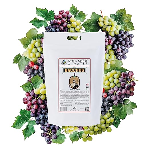 Soil Seed & Water Bacchus Concentrated Organic Soil Amendment Fertilizer for Grape Vines