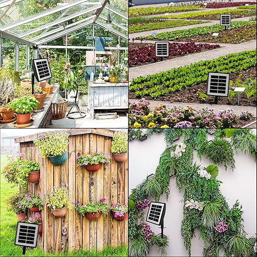 Smart Solar Drip Irrigation Kit - Easy DIY Watering for 15 Potted Plants. Solar-Powered, 6 Timing Modes, Anti-Siphoning Device for Stress-Free Irrigation