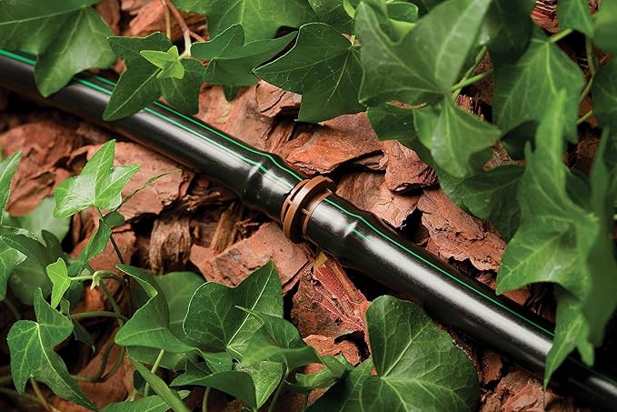 Rain Bird BC50/4PS2 Drip Irrigation Universal Barbed Coupling Fitting, Fits 5/8", 1/2", .700" Drip Tubing, 4-Pack