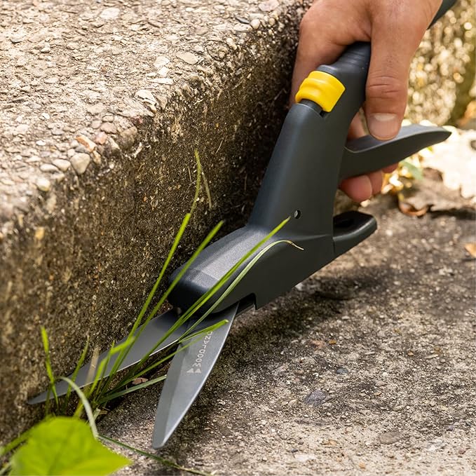 WOODLAND TOOLS Co. Regular Duty Fixed Blade Grass Shears, Grass Clipper, Lawn Shears, Handheld Grass Scissor (15-6001-100)