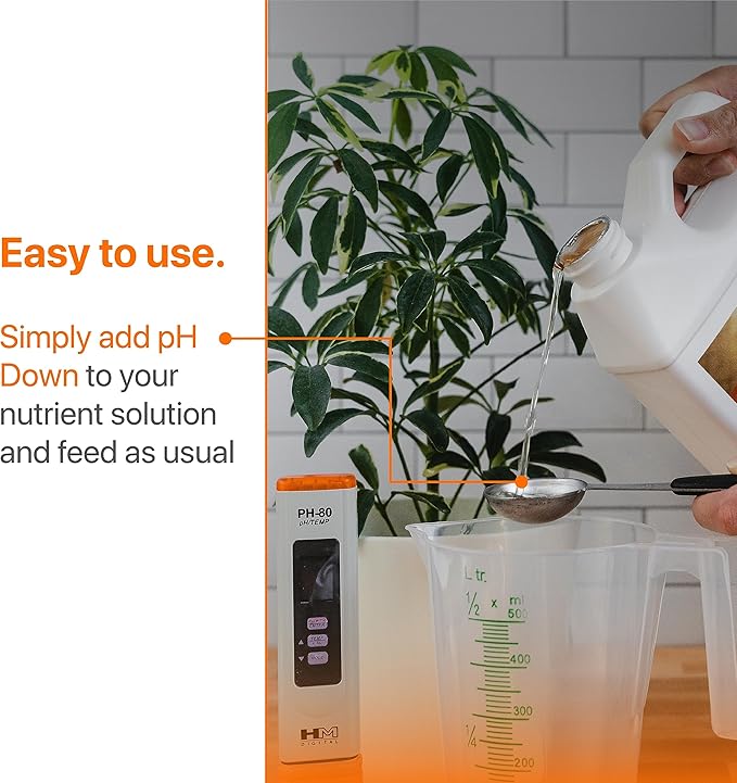 Humboldts Secret pH Up and pH Down Control Kit | Liquid pH Plant Balancer for Soil Gardening & Hydroponics Growing System | Optimal Nutrient Uptake for All Plants (32 Ounce)