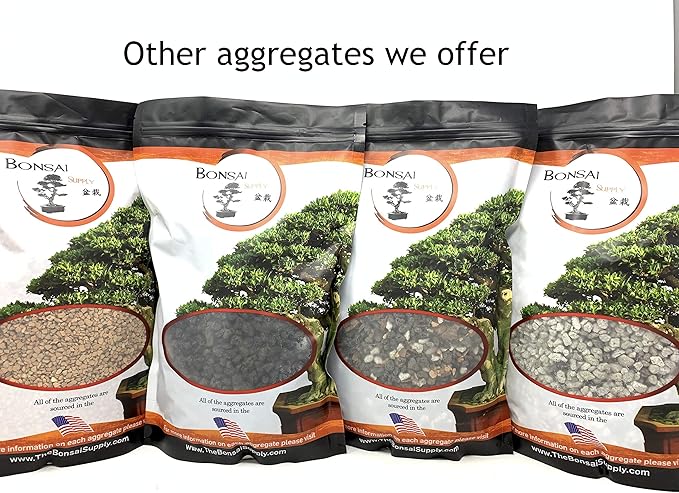 Calcined Clay for Bonsai, Succulent, Cactus | 2 Quarts Bag | 1/8” Particle Size | The Bonsai Supply