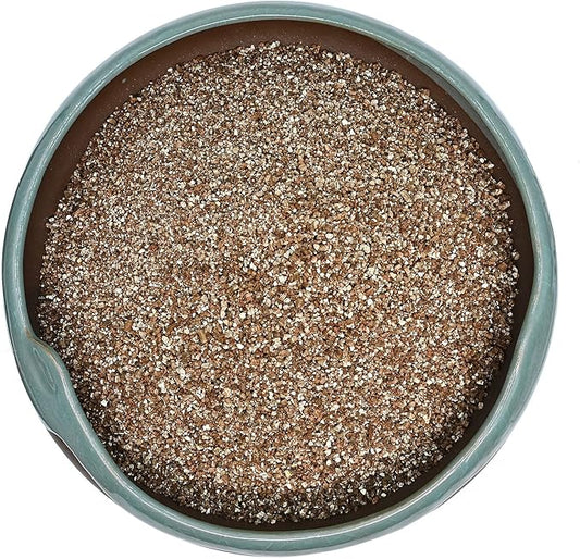 30QT Horticultural Vermiculite Bulk, Organic Vermiculite for Plants, Course Grade Vermiculite for Gardening, for houseplants, for Mushrooms, to Maintain Soil Moisture and Plant Growth(2-4mm)