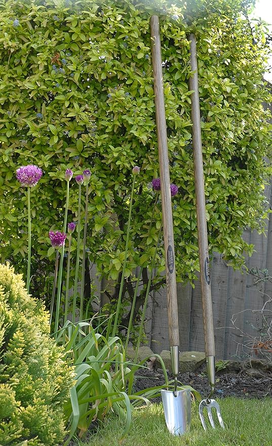 Spear & Jackson 5510WF Traditional Stainless 42" Long Handled Weed Fork,Silver