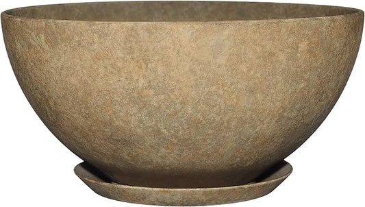 Classic Home and Garden Premiere Collection Planter, Rosie 10", Earth