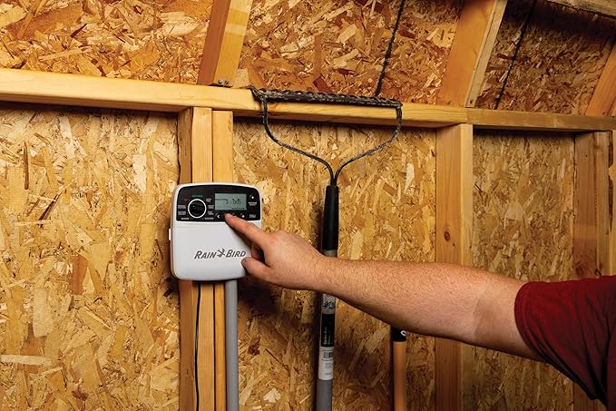 Rain Bird TRU6I Program-Based Indoor Irrigation Sprinkler Controller/Timer, WiFi Ready, 6-Zone/Station