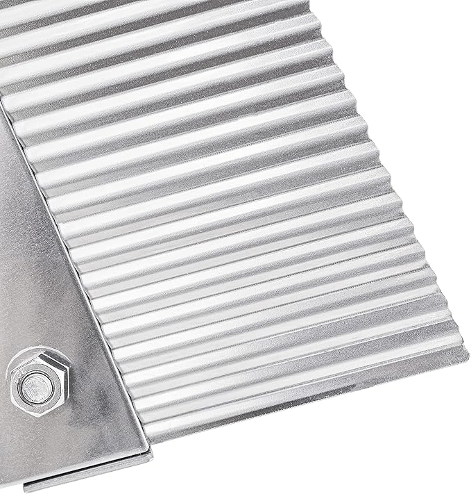 NJP2520 Long Sidewalk and Garden Weeder-and-Sweeper, Authentic Tomita (Est. 1960) Japanese Stainless Steel, Blade Width-7.25", Polished 51" Wood Handle, Brown/Silver