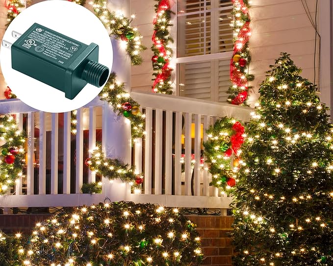 Replacement Yard Inflatable Adapter Power Supply Adaptor - 12V 1.0A 1Pcs -Inflatable Plug Replacement Class 2 Power Supply - Green - for Halloween Yard Blow Up Decorations