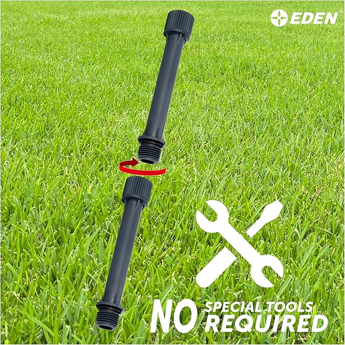 Eden 99999 Sprinkler Extensions 5 inches, 10 pc Set