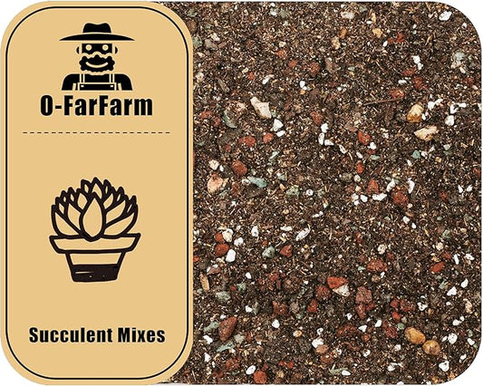 Succulent Soil Potting Mix 1.1 LBS, Optimized PH Fast Draining with Added Nutrients, Perfect for Small Succulent Pots