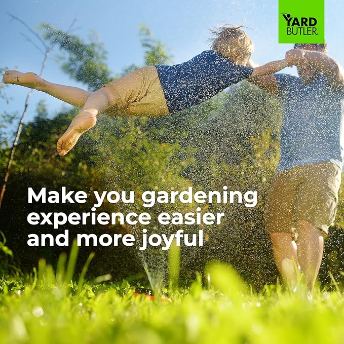 Yard Butler Ring Base Sprinkler Stand - Durable Gardening Supplies for Lawn Care - Sturdy Design for Sprinkler Stability - Water Lawn & Garden Evenly - 1/2" Head