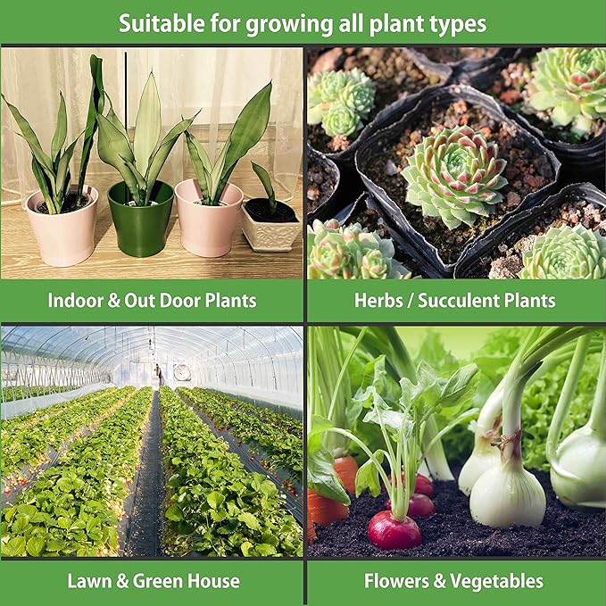 6 Pack Premium Coco Coir Brick for Plants | 100% Organic Compressed Coconut Coir Bricks Starting Mix, Coco Coir Fiber Coconut Husk for Planting, Gardening, Potting Soil Substrate, Herbs, 1.4 LB/Brick