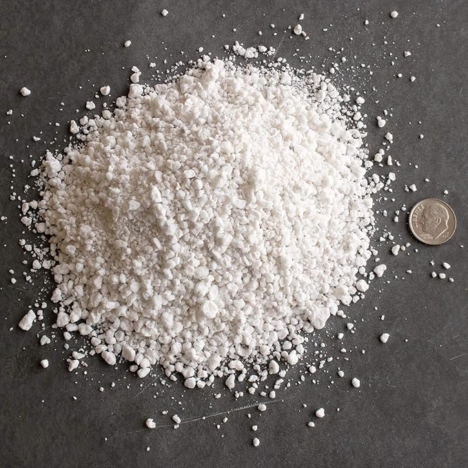 Bulk Horticultural Grade Perlite - Ten 8 Quart Bag ~2 Lbs Each - Grade 1, Fine Coarseness (~1/8 Inch Particles) - Soil Amendment Additive - for Growth, Aeration & Drainage for Potting Mix