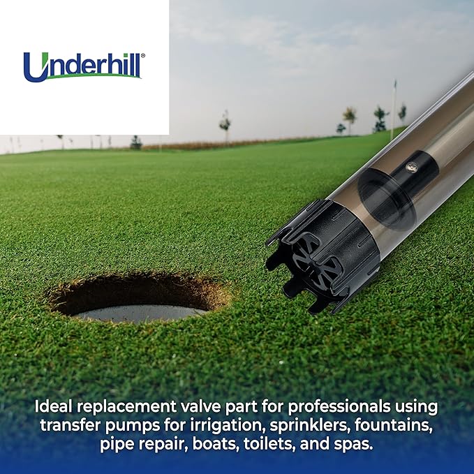 Underhill Bottom Valves for Water Pump Big Gulp Pro 36 Inch and Gulp Pro 22 Inch Pumps, Replacement Parts, Repair, Fluid Transfer, A-GRPBV