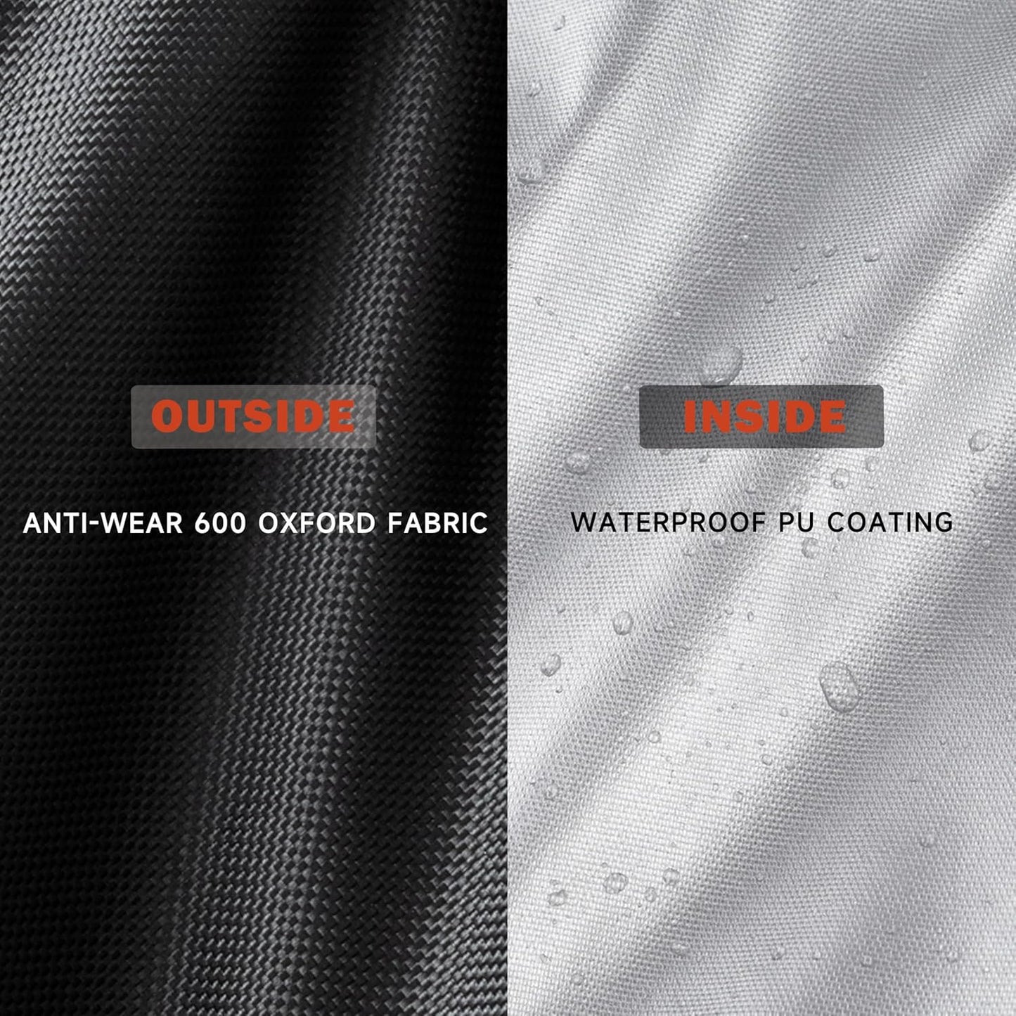 Pizza Oven Cover for Blackstone 2238 Outdoor Pizza Oven, Heavy-Duty 600D Protective Cover for Blackstone 13" Tabletop Rotating Pizza Oven