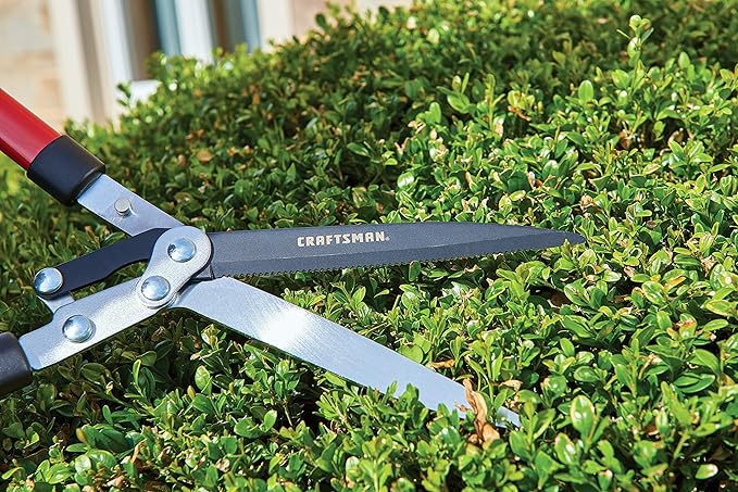 CRAFTSMAN 3-Piece Trimming & Sculpting Set with Bypass Pruning Shears, Garden Snips & Hedge Shears for Shaping, Trimming Delicate Plants, Shrubs & Trees