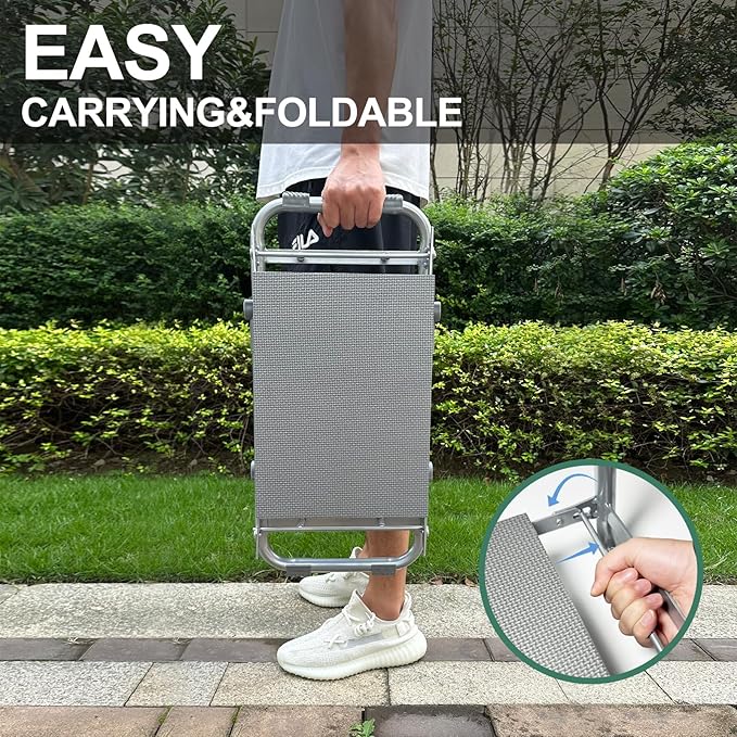 【New Upgraded】 Foldable Garden Kneeler Seat,Garden Kneeler and Seat Heavy Duty,Portable Garden Bench for Kneeling and Sitting,Gifts for Senior