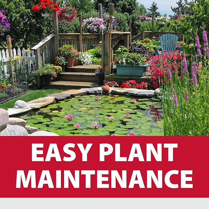 The Pond Guy Planting Tub Kit for Aquatic Plants with Soil & Media, Outdoor Water Garden Planter Pot for Lily, Lotus & Bog Plants, Small Tub Kit