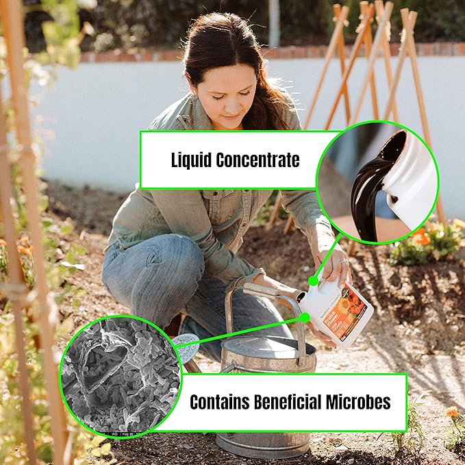 AgroThrive Fruit and Flower Organic Liquid Fertilizer - 3-3-5 NPK (ATFF1320) (2.5 Gal) for Fruits, Flowers, Vegetables, Greenhouses and Herbs