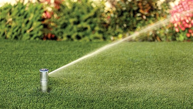 Rain Bird 52SA Simple Adjust Stainless-Steel Gear Drive Rotor, Adjustable 40° - 360° Pattern, 25' - 50' Spray Distance