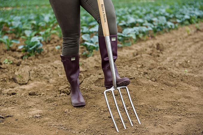 Kent & Stowe Classic Stainless Steel Digging Fork