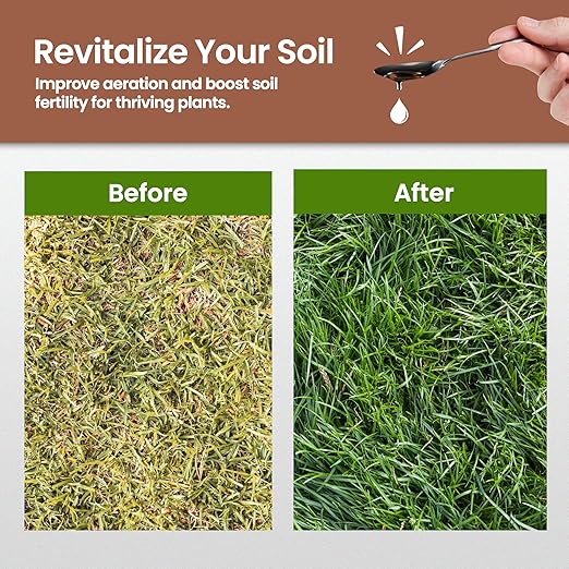 1 Gallon Worm Castings for Plants - Makes 256 Gallons of Earthworm Castings Compost Tea, Liquid Worm Casting – Nutrient-Rich Organic Compost Worms for Healthier Soil & Vibrant Plant Growth