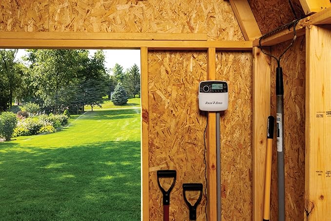 Rain Bird TRU6I Program-Based Indoor Irrigation Sprinkler Controller/Timer, WiFi Ready, 6-Zone/Station