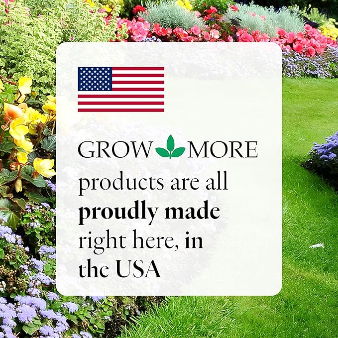 Grow More Hydrangea Blueing Formula - 2lb of USA-Made Soil Acidifier for Hydrangeas, Azaleas, Gardenias, & Many More - Contains Aluminum Sulfate That Enhances Color Change for Soil and Potted Plants