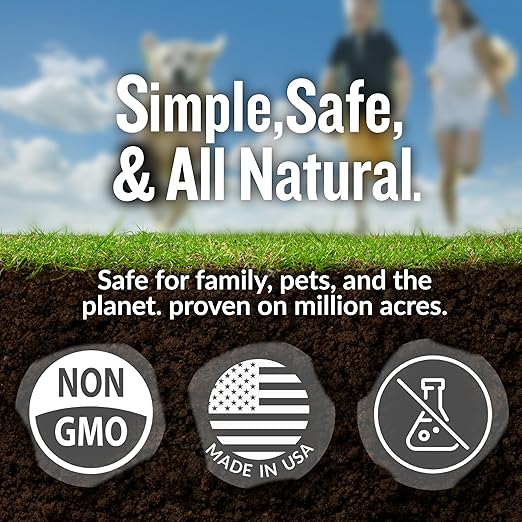 Turf Titan Thatch Buster All-Natural Lawn Aerator & Grass Dethatcher - Hose End Liquid Soil Loosener & Conditioner for Green Grass (32 oz), Healthy Soil in 45 Days - Covers 6,000 sq feet