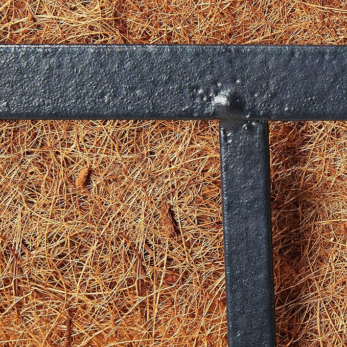 Arcadia Garden Products 1529 Solstice Series Wall Trough Planter, 24-Inch, Black