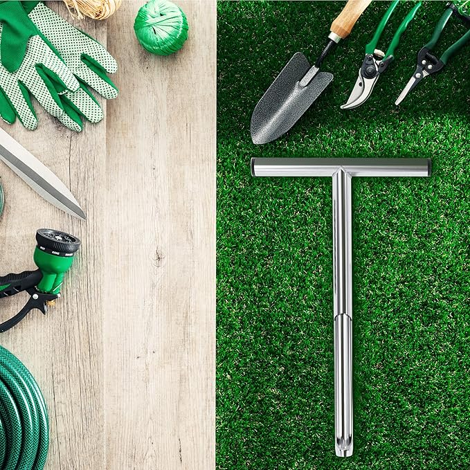 SturdyShape Soil Probe Sampler Test Kit 12in. The Core Sampling Tool Comes with 5Bags, 1Brush, 5Labels.