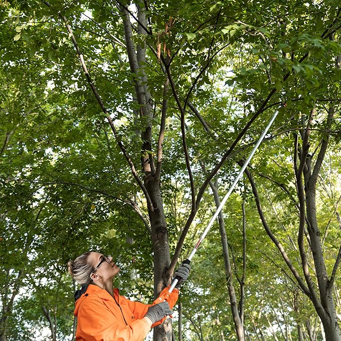 KSEIBI 143015 Long Reach Cut and Hold Bypass Pruner Max Cutting 5/16 inch (5.0 ft - 1.5 m)