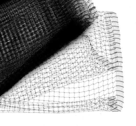 Bird B Gone Heavy Duty Garden Bird Netting - 14' x 100' Net Roll - UV-Stabilized Bird 3/4" Mesh for Garden Protection, Fruit Trees, Bushes, Plants - Anti Bird Netting Roll for Gardens & More - Black