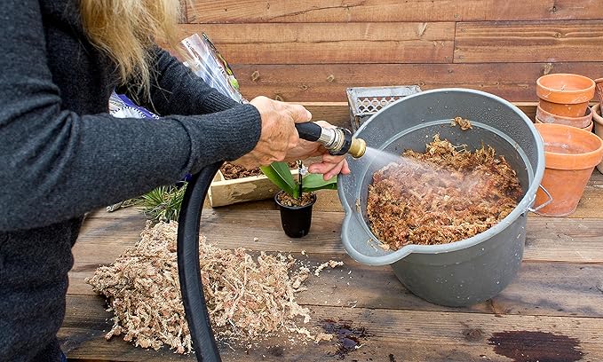 SuperMoss Orchid Sphagnum Moss and Tenax Hardware Net