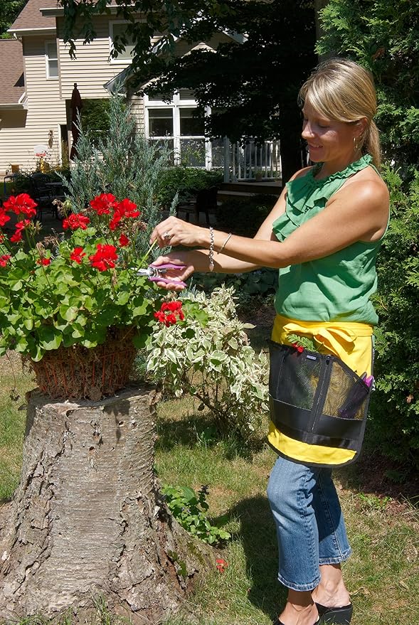 Dramm ColorPoint Stainless Steel Compact Garden Pruning Shears, Hand Pruner, Garden Clippers, with Heavy Duty Blade and Easy grip Handle, Blue