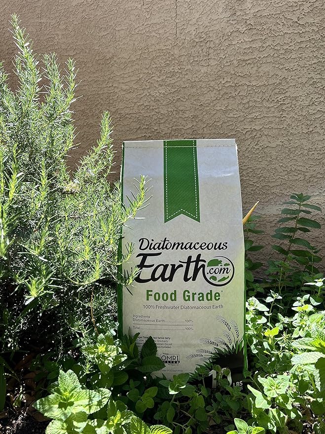 DiatomaceousEarth 10 LBS Food Grade Diatomaceous Earth - 100% Organic All Natural Diamateous Powder - Diametaceous for Humans is Safe Around Children