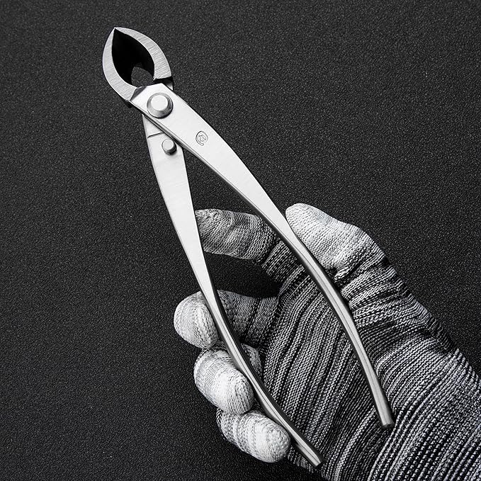 TianBonsai Bonsai Tools 205 mm Straight Edge Cutter Branch Cutter