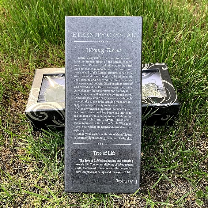 Crystal Garden Suncatcher Hanging Crystals Ornament for Window Rainbow Maker Prisms Home Decor Gift Boxed Sun Catcher Gift Idea for Mom Friends Grandma,Tree of Life