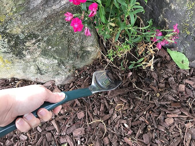 Tierra Garden Trake, Trowel and Rake Garden Hand Tool Combo, Lightweight & Durable Garden Tool with Comfortable Grip for Planting & Cultivating